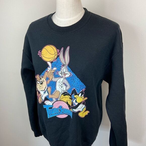 Vintage Space Jam Tune Squad Crewneck Sweatshirt - Picture 2 of 7